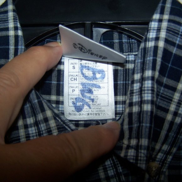 WALT DISNEY WORLD EMBROIDERED SHIRT S1898 - Picture 4 of 10